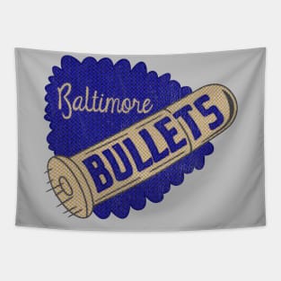 Retro Baltimore Bullets Basketball 1963 Tapestry