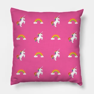 Rainbows and Unicorns Pillow