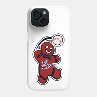 Washington Nationals Gingerbread Man Phone Case