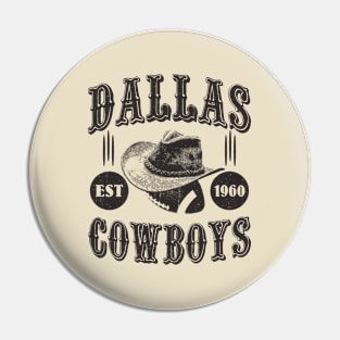 Vintage Dallas Retro Pin