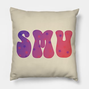 SMU Ombre Stars Pillow