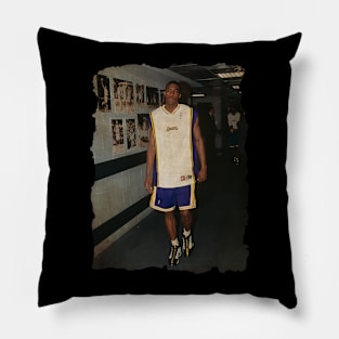 Eddie Jones in Lakers Vintage Pillow