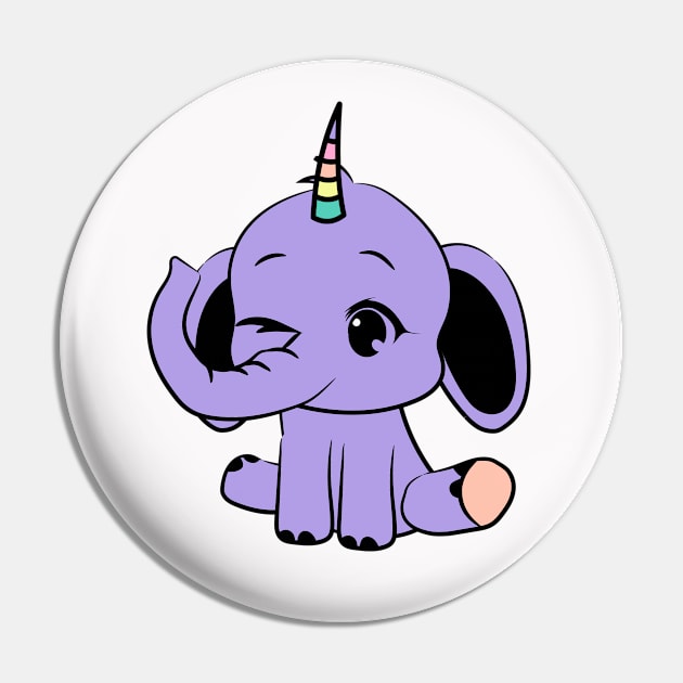 Elephanticorn, the combination of an adorable baby elephant and a unicorn Pin by All About Nerds