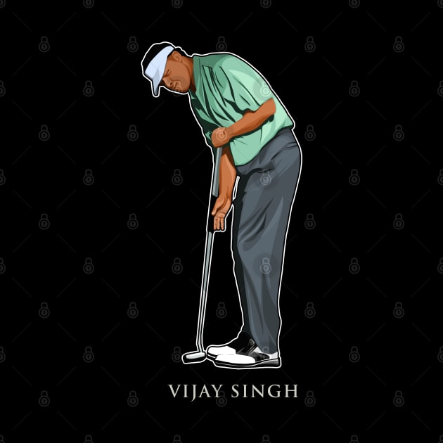 Vijay Singh Golf Legends by RunAndGow