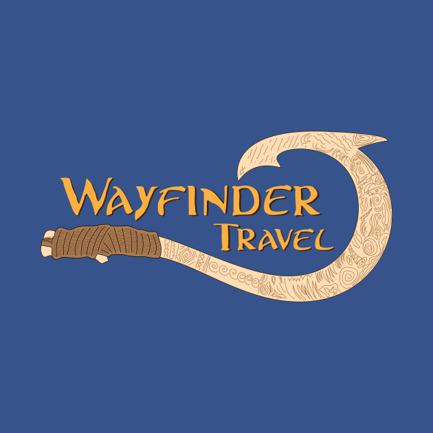 Wayfinder Travel Logo by semarino