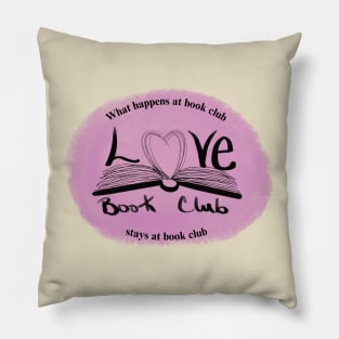 Love Book Club Pillow