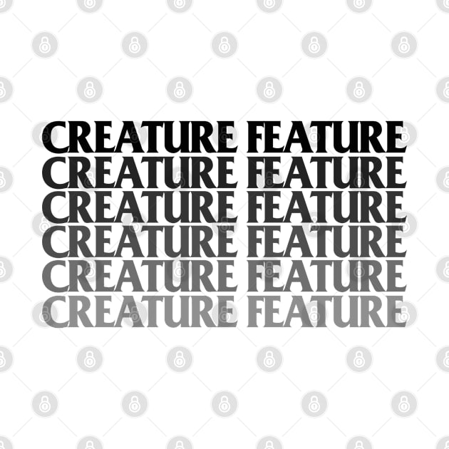 creature feature by man & moon13