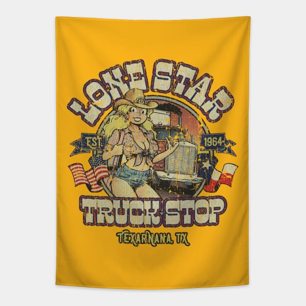 Lone Star Truck Stop 1964 Tapestry by JCD666