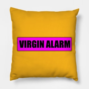 Dot Matrix Virgin Alarm Pillow