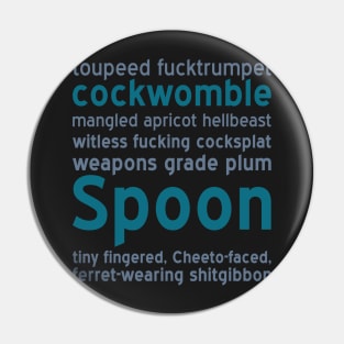 Anti-Trump Scottish Insults Pin