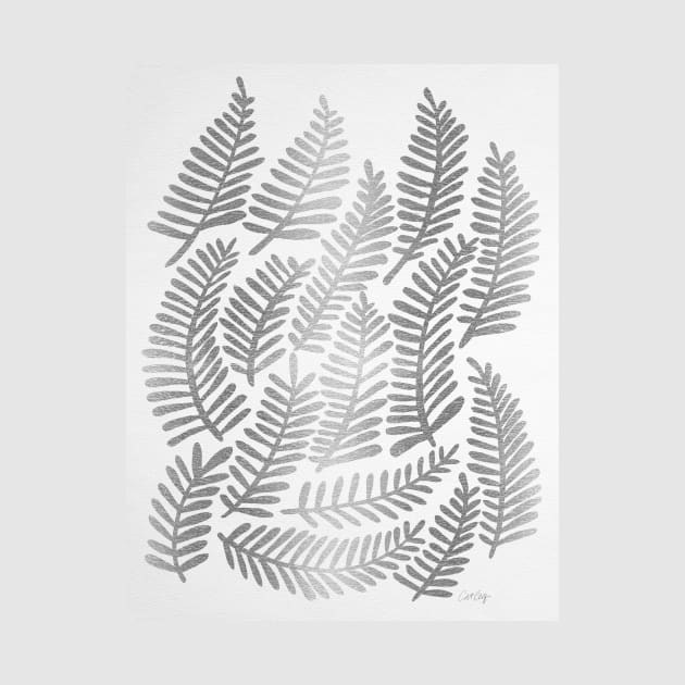 fronds silver by CatCoq
