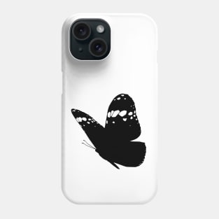 Butterfly Black Silhouette Animal Pet Cool Style Phone Case