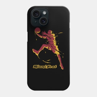 Miami Heat Fans - NBA T-Shirt Phone Case