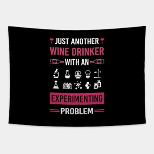 Wine Drinker Experimenting Experiment Experimentator Tapestry