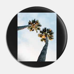 Palms print Pin