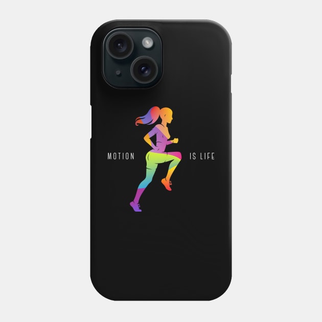 Funny Women's Running Phone Case by sufian