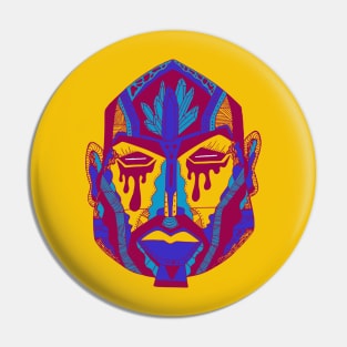 Triad African Mask No 9 Pin