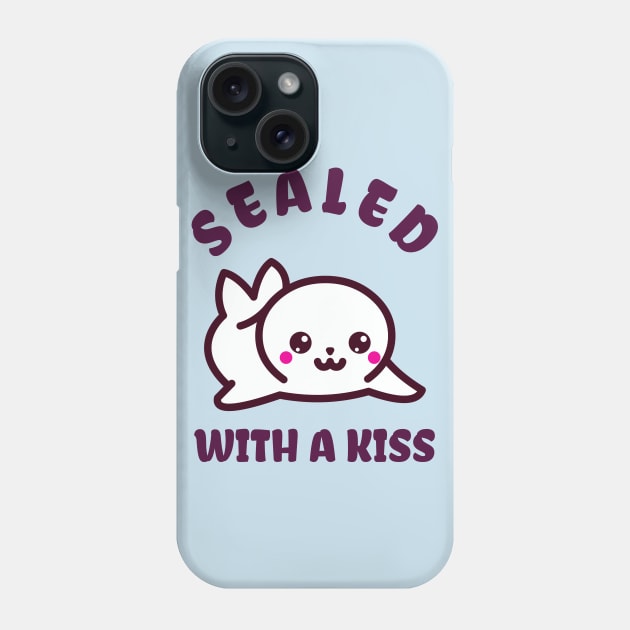 Sealed with a Kiss Phone Case by Toni Tees