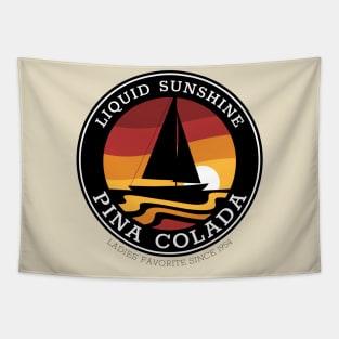 Liquid sunshine - Pina Colada Tapestry