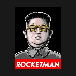 President Trump Kim Jong Un Rocket Man T-Shirt