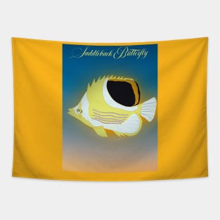 Saddleback Butterfy Fish Tapestry