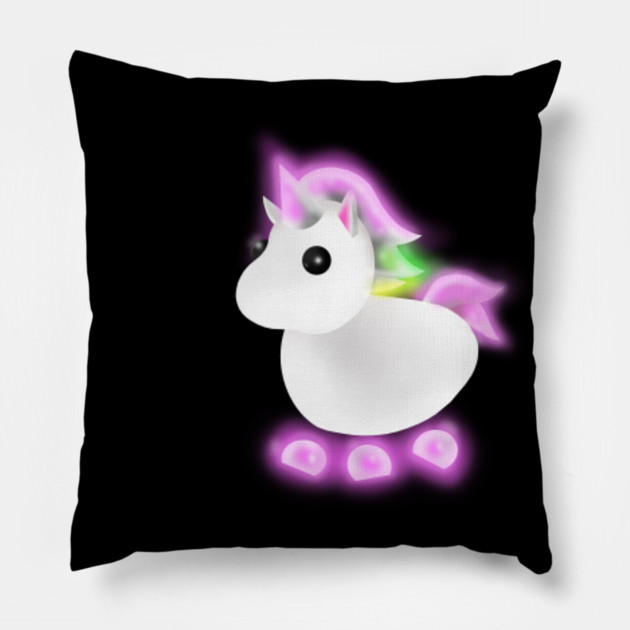 Adopt Me Unicorn Roblox Pillow Teepublic - roblox avatar unicorn roblox pictures