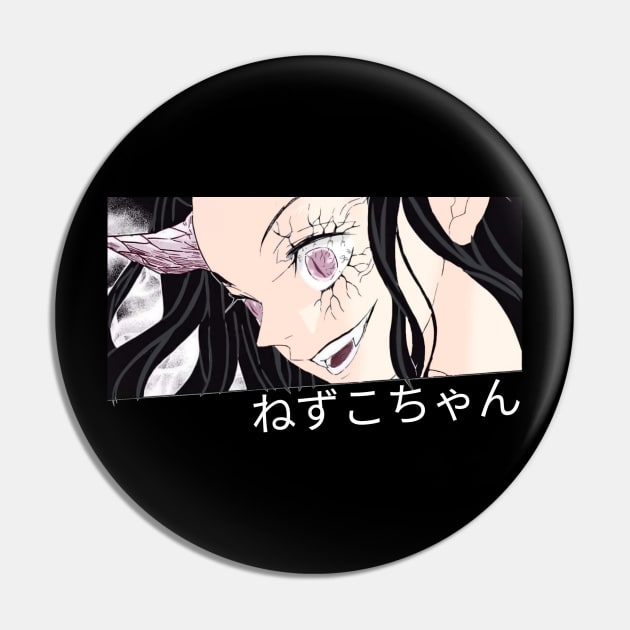 Nezuko Demon Version Pin by FPhouse