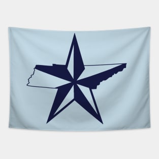 Tennessee Star - Navy Tapestry