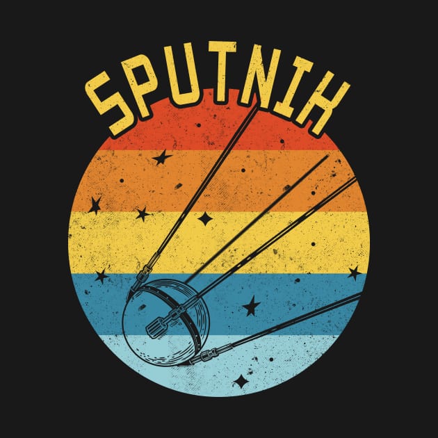 Sputnik Retro UDSSR by Foxxy Merch