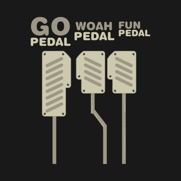 Go Pedal Bike Fun Exercise Cyclist Tee Tshirt by teespot123