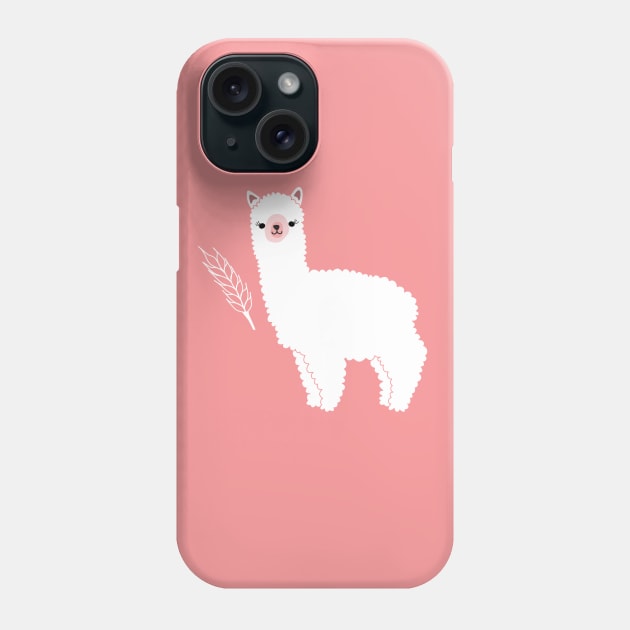 The Alpacas II Phone Case by littleoddforest