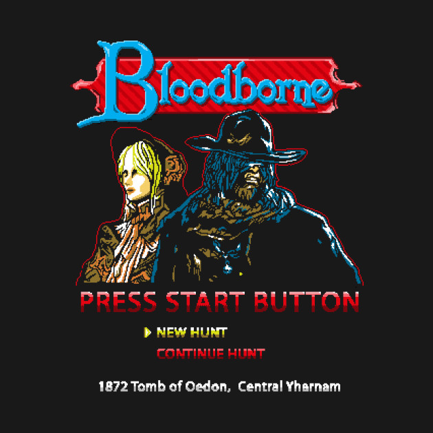 Disover New Hunt - Bloodborne - T-Shirt