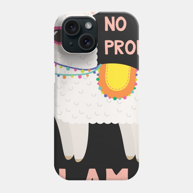 No Prob Llama - Funny Llama Phone Case by kdpdesigns