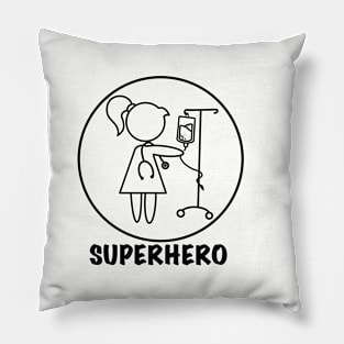 Nurse superhero Pillow