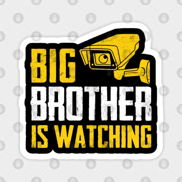 Big Brother Is Watching Magnet by TextTees