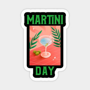 Martini Day Magnet