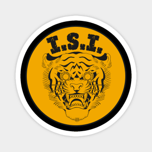 isi circle logo gold Magnet