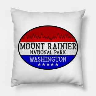 Mount Rainier National Park Washington WA Pillow