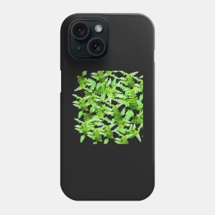 Fern Fronds en Masse Phone Case