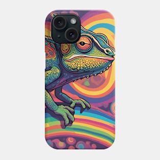 Magic Psycehdelic Chameleon Phone Case
