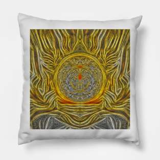 Golden mirror Pillow