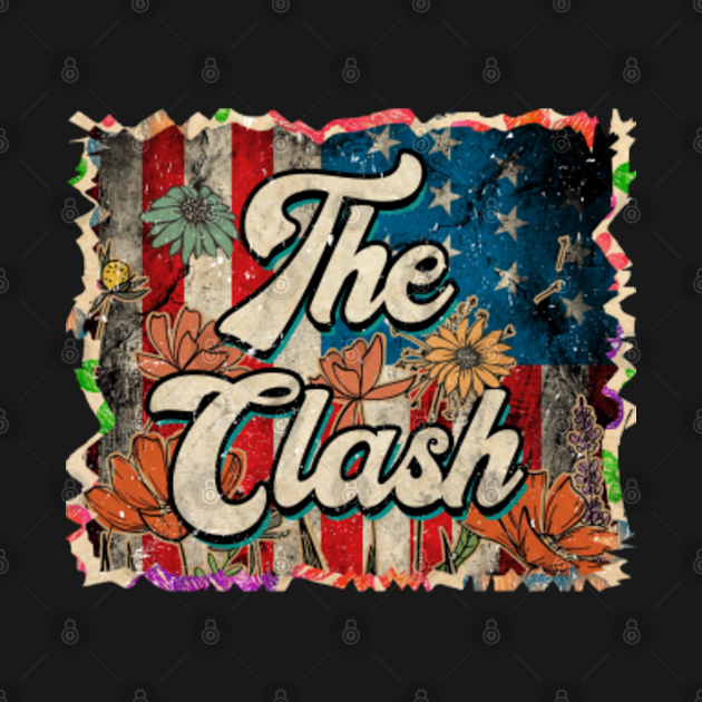 Discover The Clash T-Shirt, UK Rock Band Album Concert Merch, The Clash Rock the Casbah, Joe Strummer