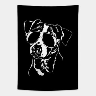 Jack Russell Terrier sunglasses cool dog Tapestry