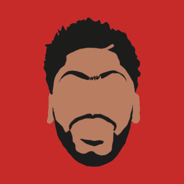 Discover Anthony Davis Face Art - Anthony Davis - T-Shirt