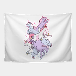 Unicorn Pile Tapestry