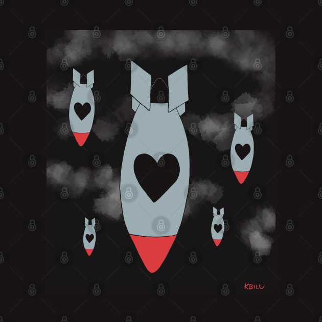 Love bombs by KBILU_Art