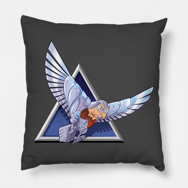 Tally Hawk Pillow by elobrerodelarte