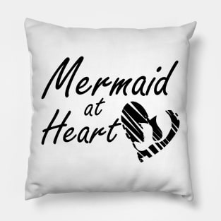 Mermaid at heart Pillow