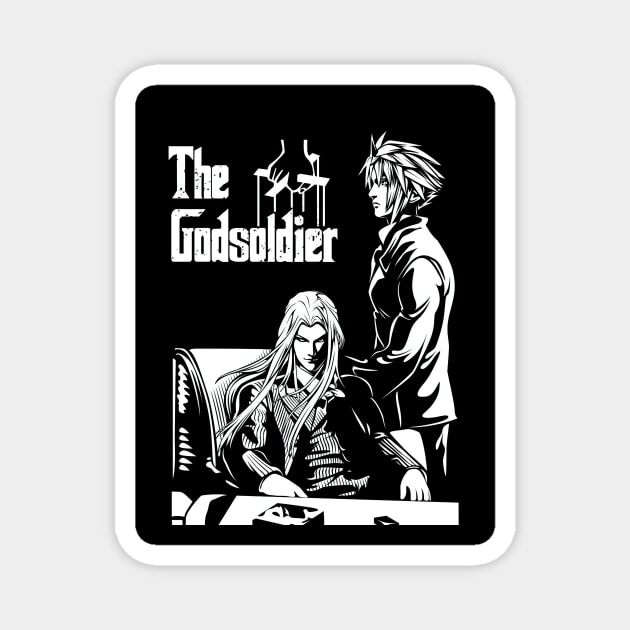 The God Soldier Magnet by SkyfrNight