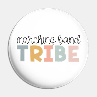 Marching Band Tribe Muted Pastels Pin